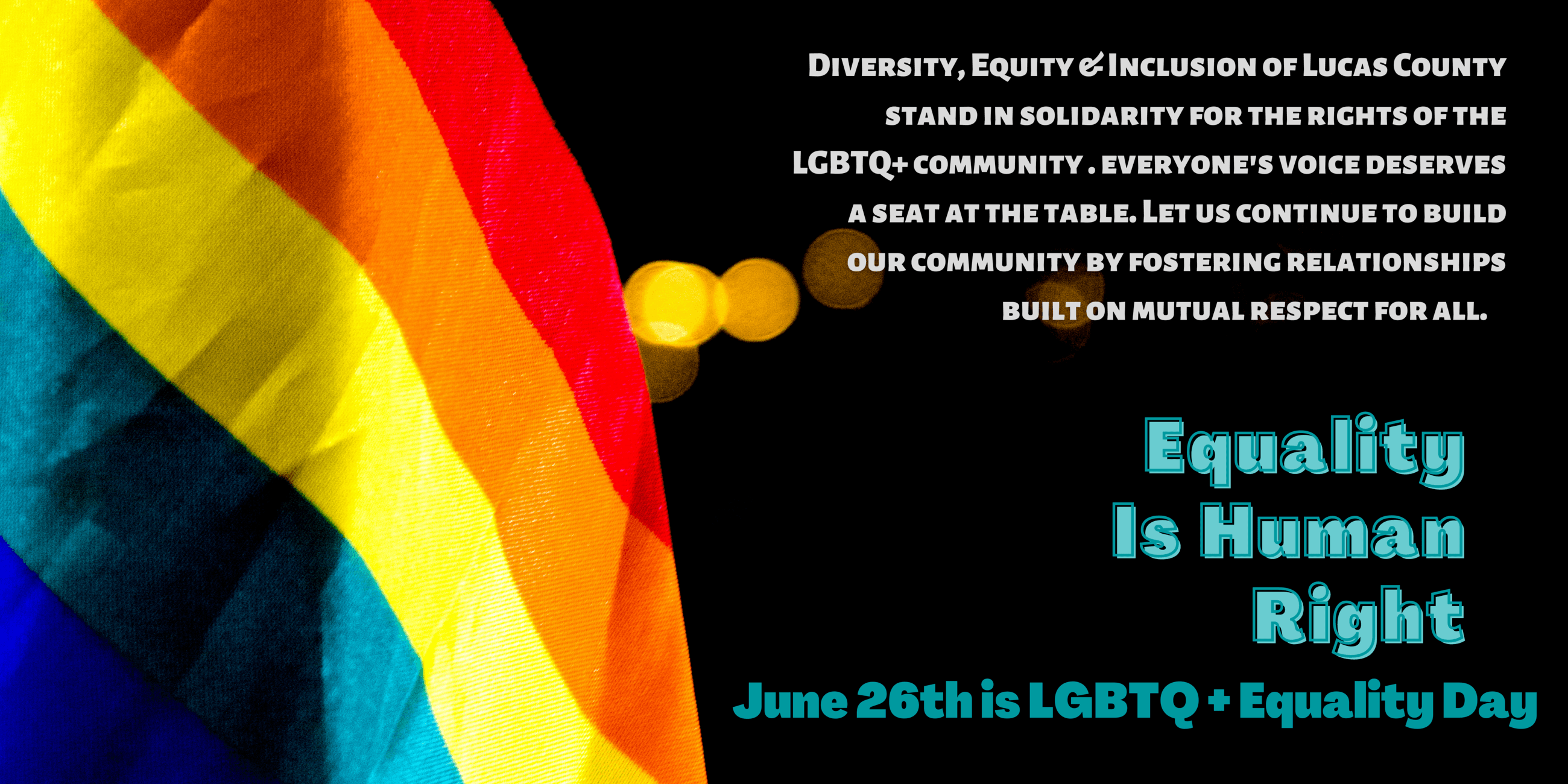 LGBTQ Equality Day Banner